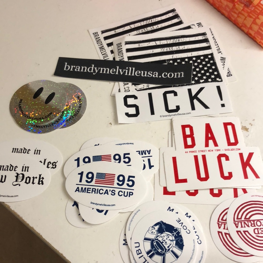 Brandy Melville Sticker assortment